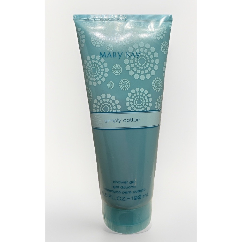 MARY KAY * SIMPLY COTTON * 6.5 FL OZ SHOWER GEL NIP Sealed